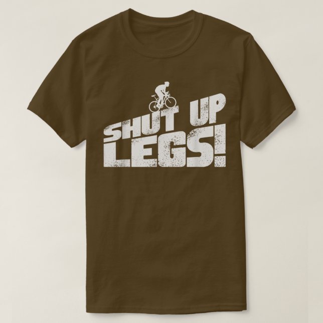 Ben Avsluta cykel Cycle Cycling Leg Workout Cardio T Shirt (Design framsida)