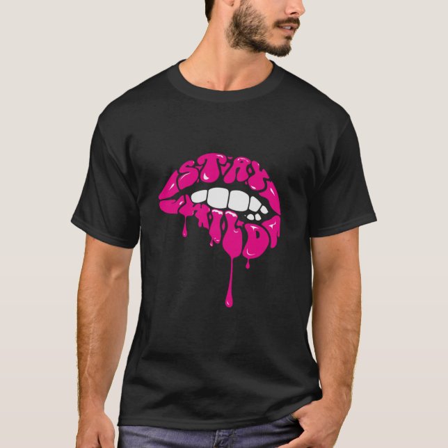 Ben Azelart Merch Stanna Vild Lip. T Shirt (Framsida)