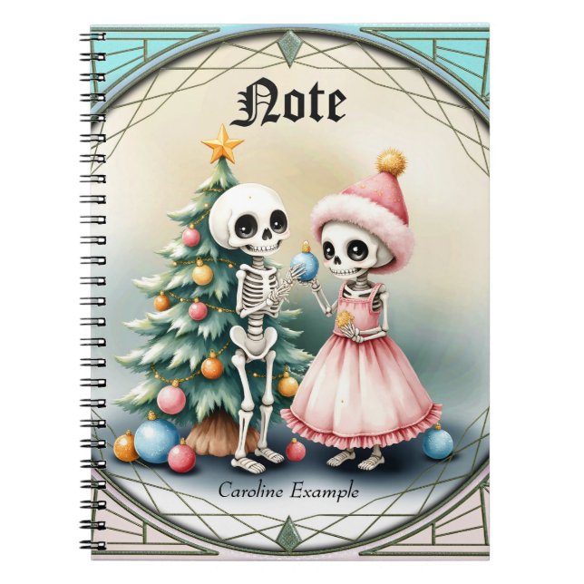 Ben, baubles och lite magi anteckningsbok (Framsidan)