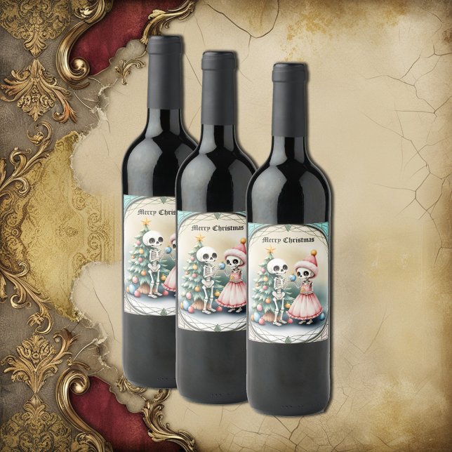Ben, baubles och lite magi vinflaska etikett (Skapare uppladdad)