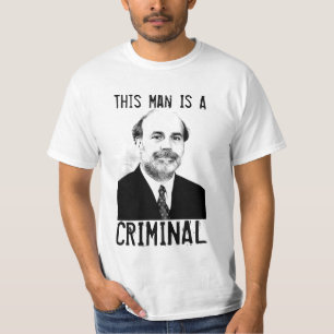 Ben Bernanke är en brottslig T-tröja Tröja