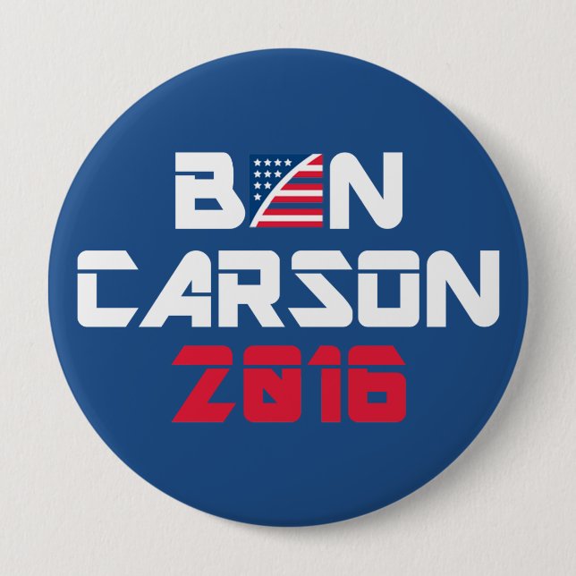 Ben Carson 2016 Knapp (Framsida)