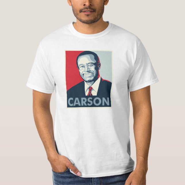 Ben Carson 2016 Tee Shirt (Framsida)