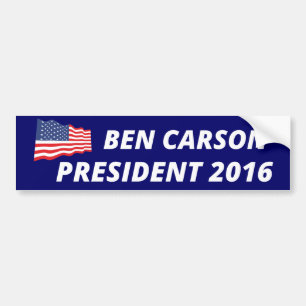 Ben Carson för president Bildekal