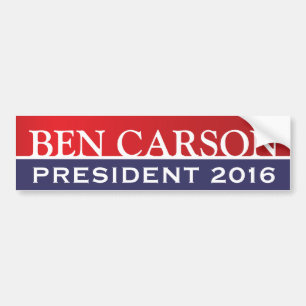 Ben Carson för president Bildekal