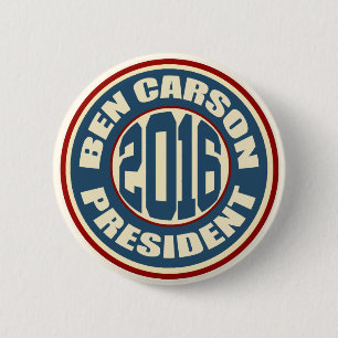 Ben Carson för president i 2016 Knapp