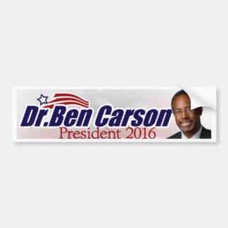 Ben Carson för presidentbildekal Bildekal