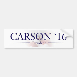 Ben Carson för presidentbildekal Bildekal