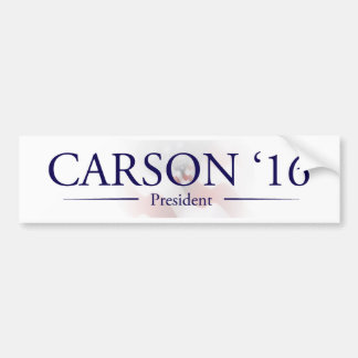 Ben Carson för presidentbildekal Bildekal