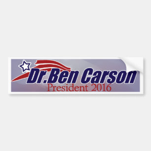 Ben Carson för presidentbildekal Bildekal