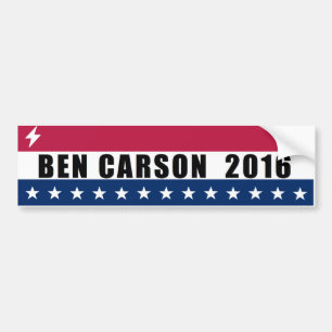 Ben Carson för presidenten 2016 Bildekal
