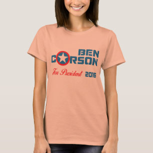Ben Carson för presidenten 2016 Tee