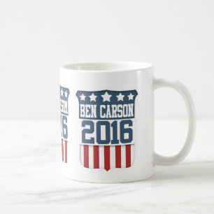 Ben Carson President 2016 Kaffemugg