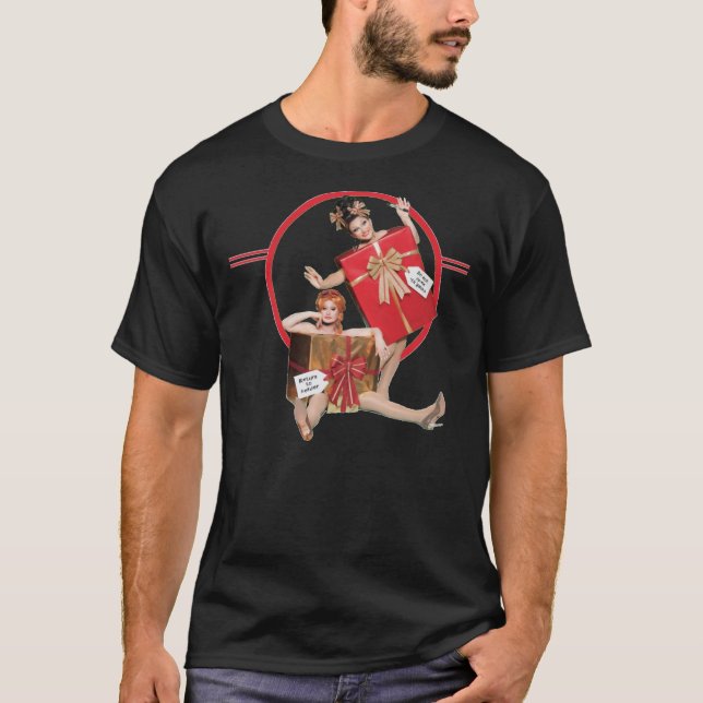 Ben De La Creme och Jinx MonSnart - julklass T Shirt (Framsida)