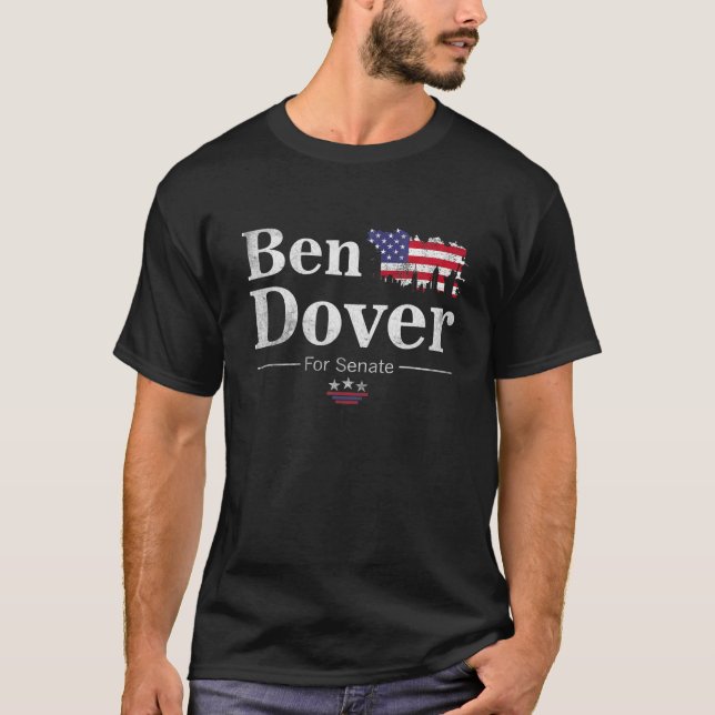 Ben Dover för senatens beundransvärda, medeltida v T Shirt (Framsida)