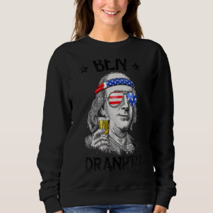 Ben Drankin 4:e juli Wome Benjamin Franklin Manar T Shirt