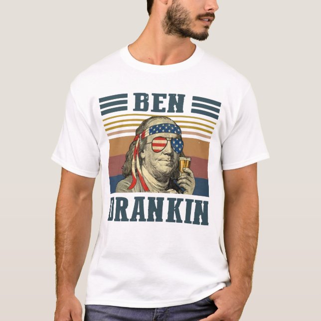 Ben Drankin Vintage T-shirt (Framsida)