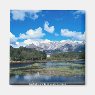 Ben Eishe och Loch Coulin Torridon Magnet