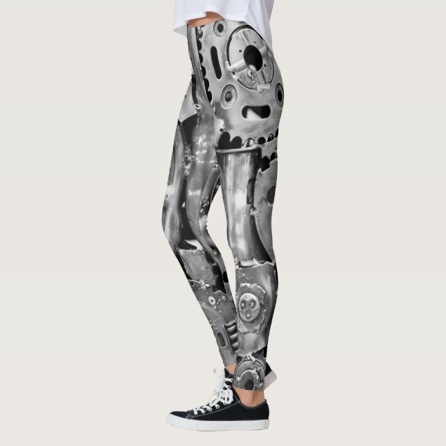 Ben för kvinna för metalldelar bionic leggings (Vänster)