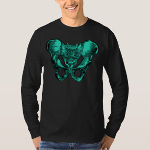 Ben för människaanatomibäcken tee shirt