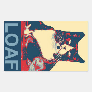 Ben för Prez TuxedoTrio Stickers Rektangulärt Klistermärke