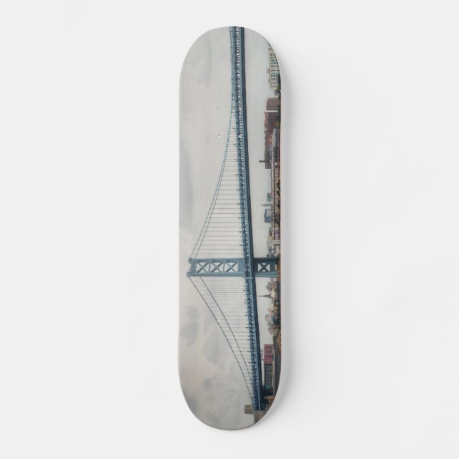 Ben Franklin Bridge Mini Skateboard Bräda 18,7 Cm (Framsida)