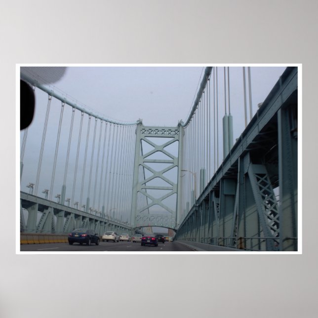 Ben Franklin Bridge Poster (Framsidan)