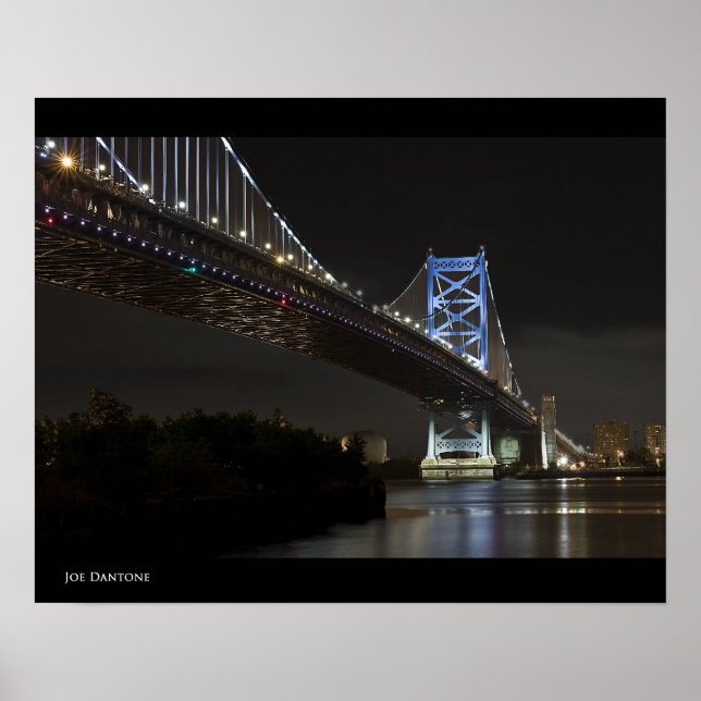 Ben Franklin Bridge Poster (Framsidan)
