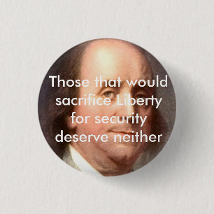 Ben Franklin citationstecken Knapp