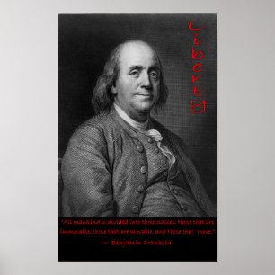 Ben Franklin - de som flyttar Poster