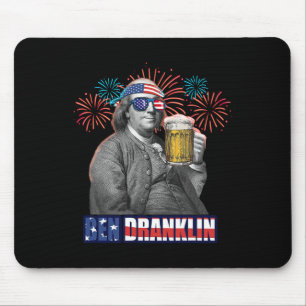 Ben Franklin firar Independence day. Ben Dra Musmatta