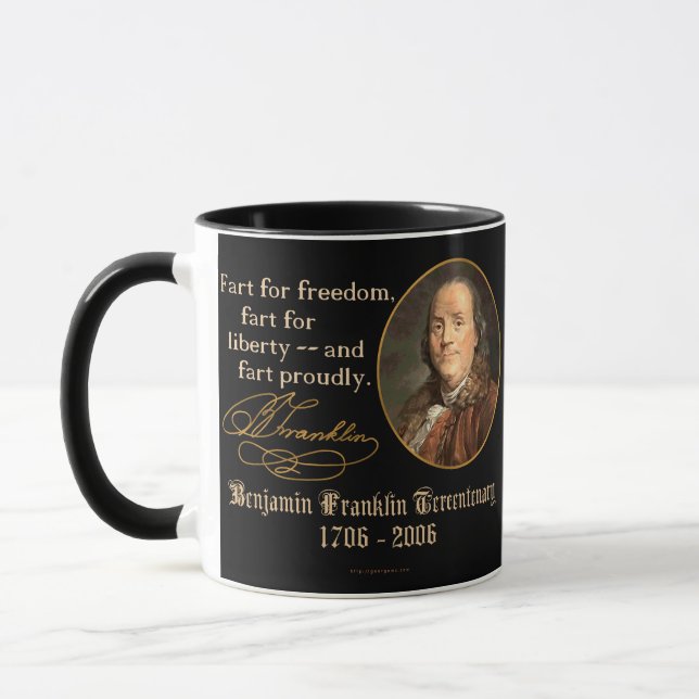 Ben Franklin - fis Proudly Mugg (Vänster)