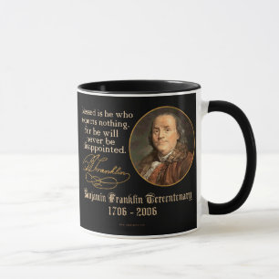 Ben Franklin - förväntningar Mugg