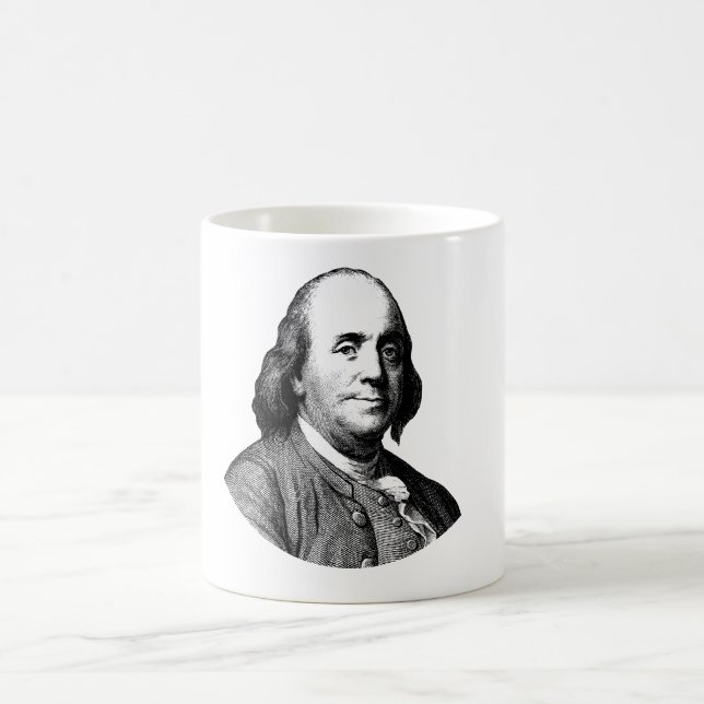 Ben Franklin Kaffemugg (Center)