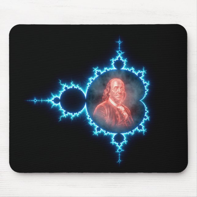 Ben Franklin Mandelbrot Fraktal Musmatta (Framsidan)