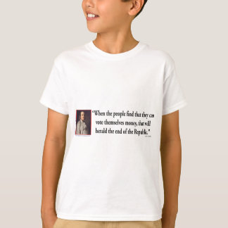 Ben Franklin om demokrati Tee