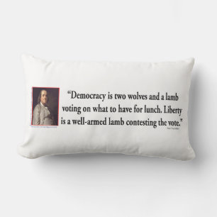 Ben Franklin On Gun Control Lumbarkudde