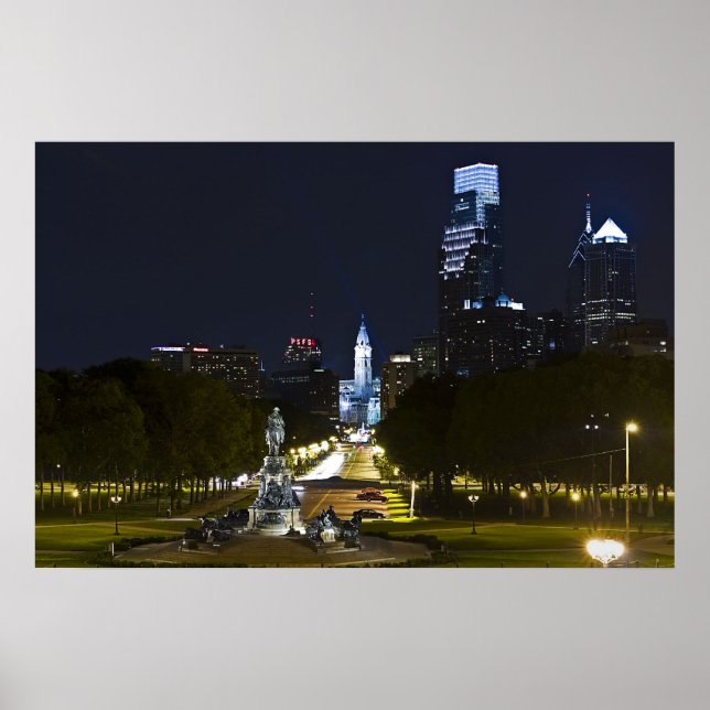 Ben Franklin Parkway Poster (Framsidan)