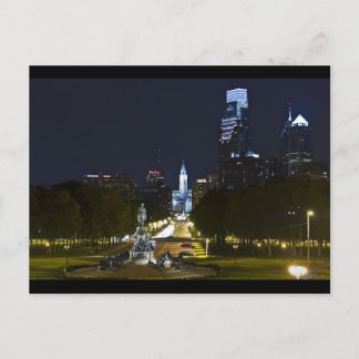 Ben Franklin Parkway Vykort