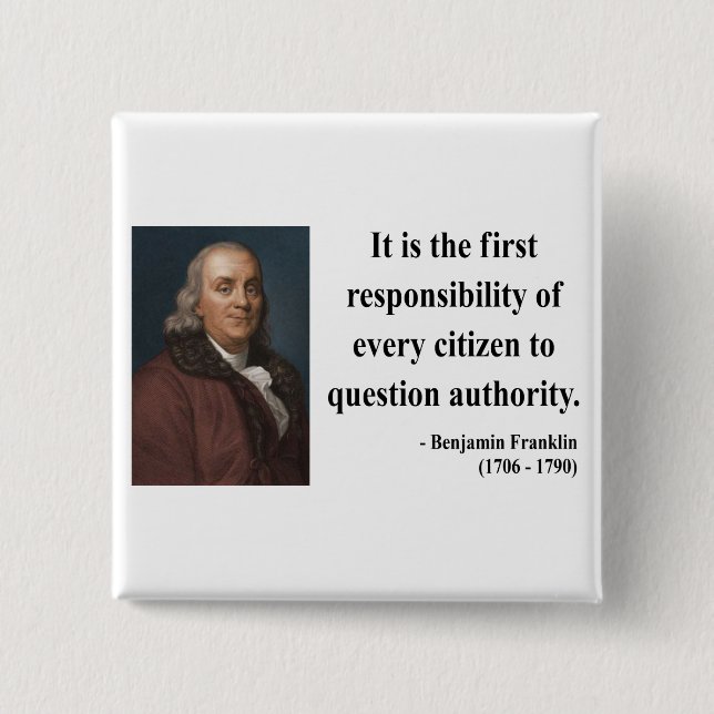 Ben Franklin Quote 3b Knapp (Framsida)