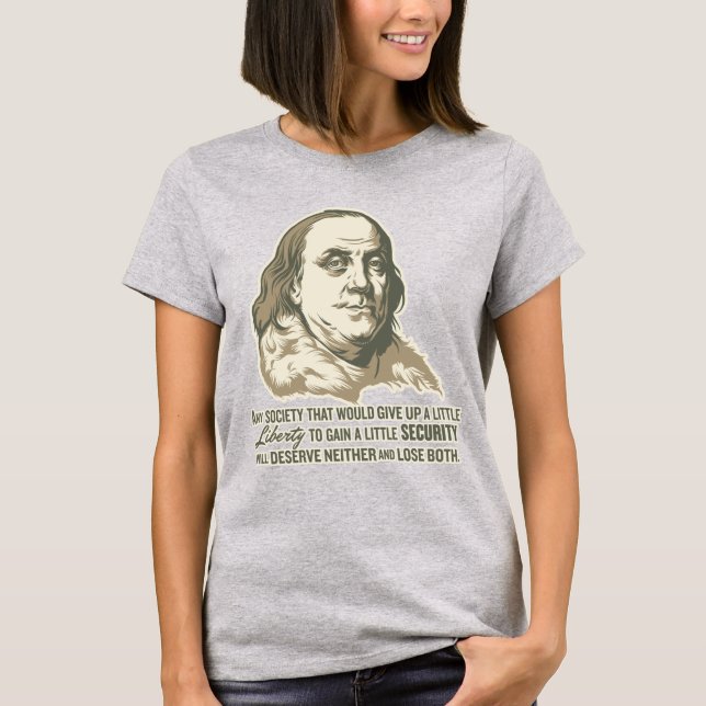 Ben Franklin T-Shirt (Framsida)