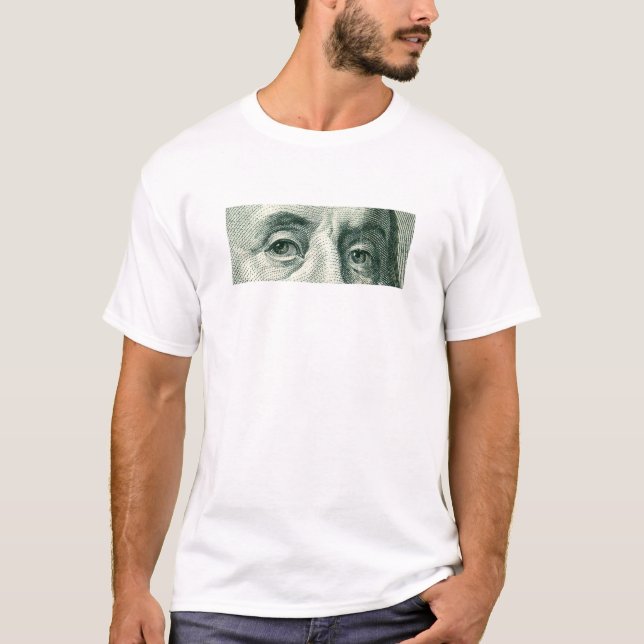 Ben Franklins Öga T-shirt (Framsida)