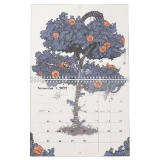 Ben Geigers konst av 2021 Calendar Kalender