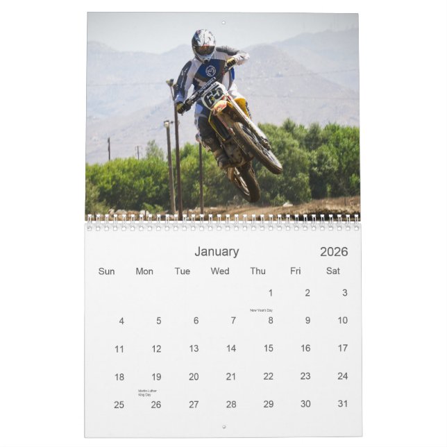 Ben Ingram - Motomontage.com Kalender (Jan 2026)