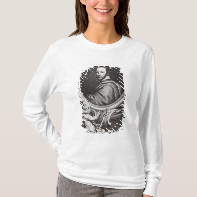 Ben Jonson engelskaplaywright Tee (Framsida)