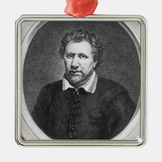 Ben Jonson Julgransprydnad Metall (Framsidan)