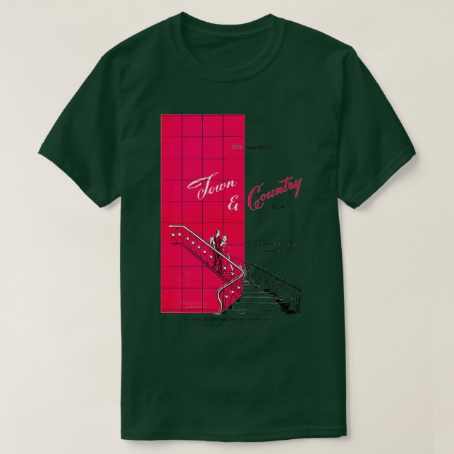 Ben Maksiks Town Land Klubb T Shirt (Design framsida)