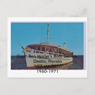 Ben Marler, Destin, Florida Vykort