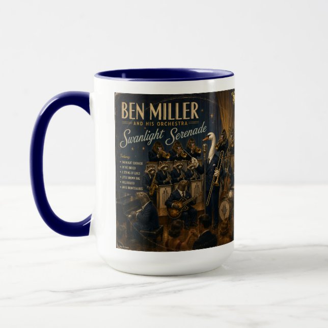 Ben Miller Orchestra Album: en Parodi Mugg (Vänster)