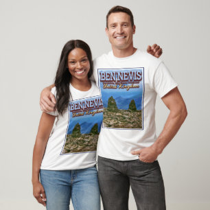 BEN NEVIS MOUNTAIN - FORT WILLIAM - SCOTLAND UK T SHIRT
